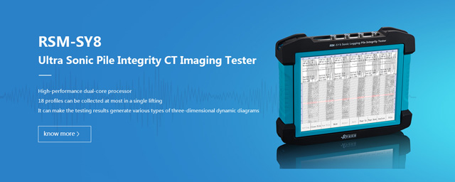 Sinorock Geotechnical Testing equipment on Pile Integrity and geophysical  exploration