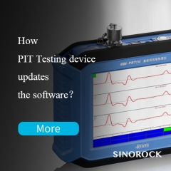 How PIT Testing device updates the software?