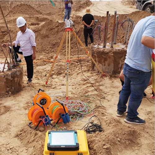 To Test The Integrity of Foundation Piles, Pile Integrity Test and Cross Hole Sonic Logging Test are Used Together!